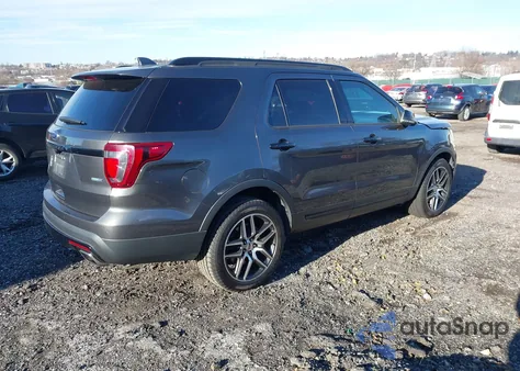 2017 Ford Explorer Sport from USA, damaged, VIN 1FM5K8GT3HGD15453